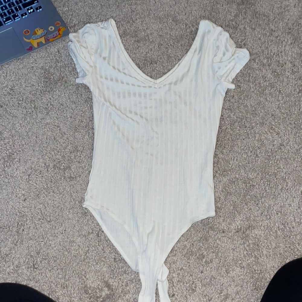 white bodysuit